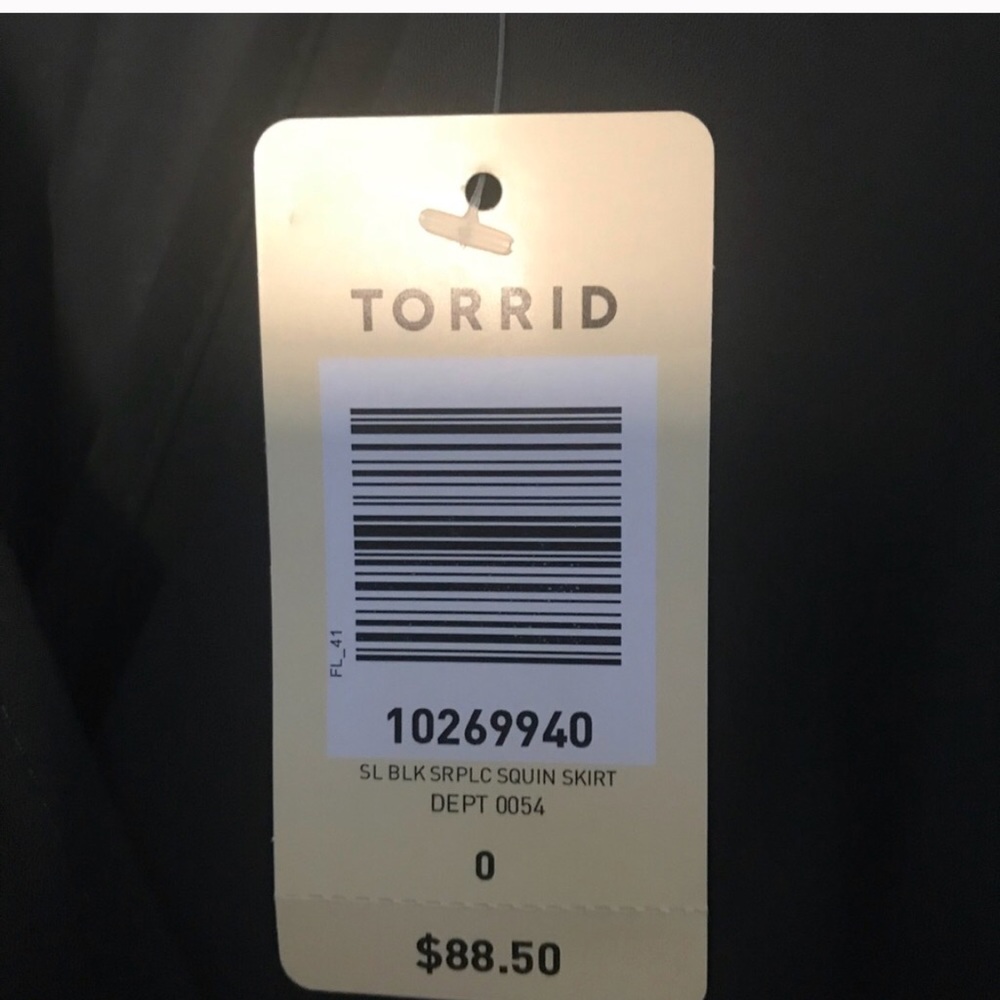 🆕 NWT • TORRID •Size 14 Black/Silver Sequin Dress - Picture 4 of 7